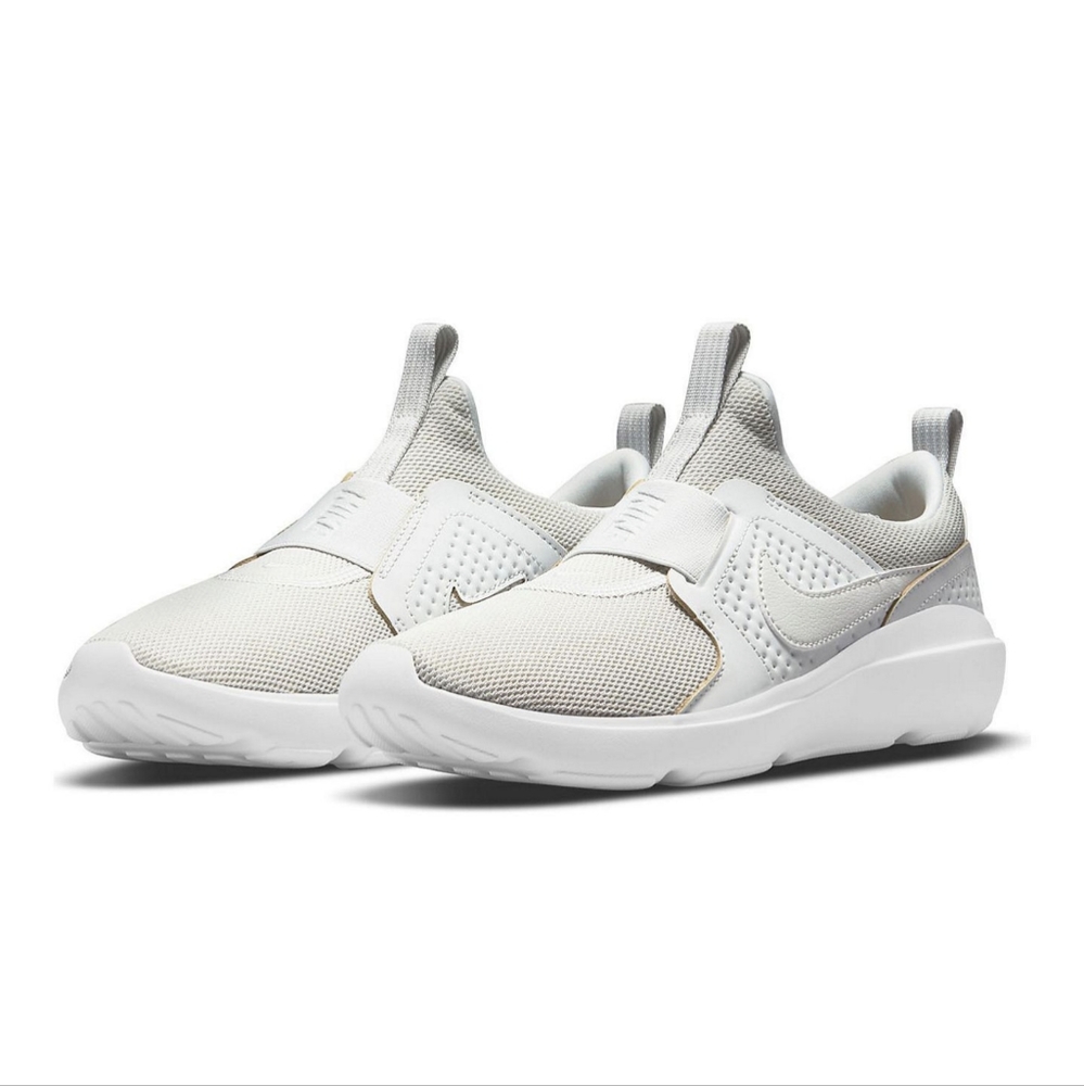 Nike AD Comfort Women's Slip On Running Shoes Size 11 White Photon Dust